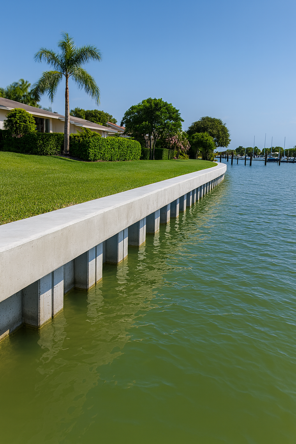 Seawall (3) Stock